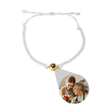 Photo Projection Bracelet Couples Memorial Jewelry Birthday Lover Gift