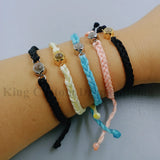 Personalized Circle Projection Bracelet