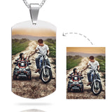 Personalized Colour Photo Necklaces Gift For Women