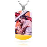 Personalized Colour Photo Necklaces Gift For Women