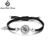 Personalized Compass Engraved Name Bracelet for Women