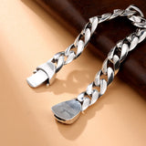 Men's Cross Flower Bracelet - Punk Style