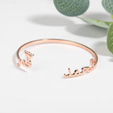 Personalized Crown Arabic Name Bracelet Stainless Steel Bracelet