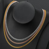 Personalized Crown Name Necklace Women Men 2 inches Big Nameplate Jewelry