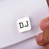 Engraved Bride Groom Wedding Cufflinks Personalized Name Date Jewelry