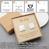 Personalized Handwriting Cufflinks Wedding Gift For Husband