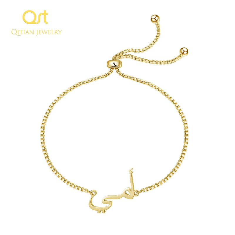 Arabic Name Bracelet Stainless Steel Jewelry