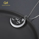 Personalized Arabic Necklace Stainless Steel Women Jewelry