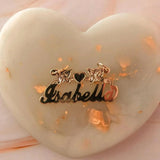 Personalized Butterfly Necklace With Name, 18k Plated Pendant For Women
