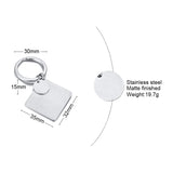 Personalized Calendar KeyChain Engraved Special Date Charm Gift