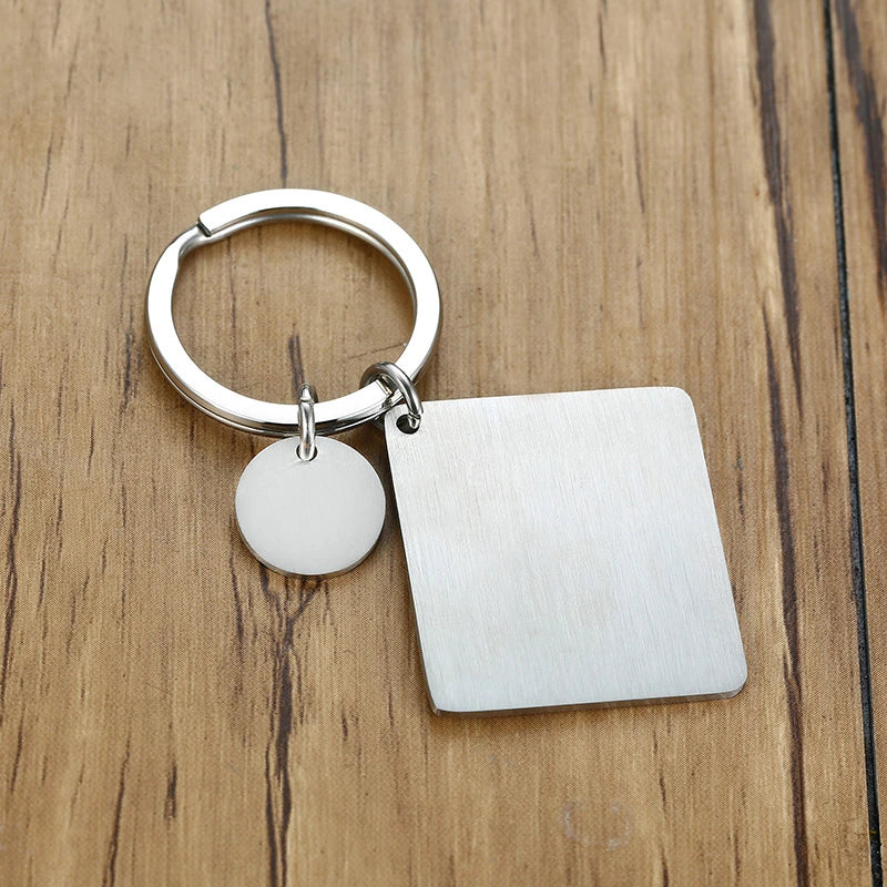 Personalized Calendar KeyChain Engraved Special Date Charm Gift