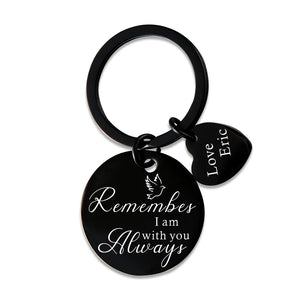 Personalized Couple Keychain, Gift for Boyfriend
