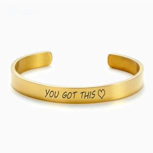Personalized Engraved Name ID Bracelet Stainless Steel