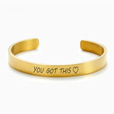 Personalized Engraved Name ID Bracelet Stainless Steel