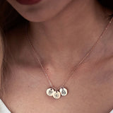 Personalized Engraved Pet Portrait Necklace Gift for Wife
