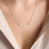 Personalized Heart Shape Name Necklace for Women