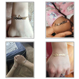 Anaversity Stainless Steel Name Bracelets - DIY Bangle