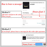 Anaversity Stainless Steel Name Bracelets - DIY Bangle