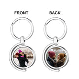 Personalized Photo Keychain for Family Members Gift