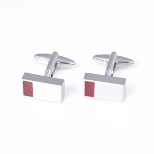 Personalized Lettering Date Name Cufflinks French Shirts Buttons