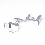 Personalized Lettering Date Name Cufflinks French Shirts Buttons