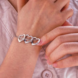 Personalized Name Bracelet Bangle Stainless Steel Engraved Nameplate Bracelets
