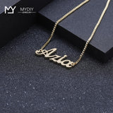 Personalized Name Bracelet Charms Women Kids Jewelry Handwriting Love Gift