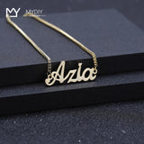 Personalized Name Bracelet Charms Women Kids Jewelry Handwriting Love Gift