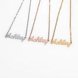 Personalized Name Bracelet Charms frosted and gilded Jewelry