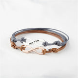 Personalized Name Bracelet Infinite Sign Stainless Steel Bracelet