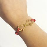 Mom Infinity Name Bracelet Stainless Steel Gift Jewelry