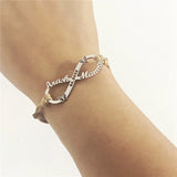 Mom Infinity Name Bracelet Stainless Steel Gift Jewelry