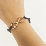 Mom Infinity Name Bracelet Stainless Steel Gift Jewelry