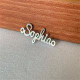 Personalized Name Bracelet Stainless Steel Nameplate Adjustable Rope