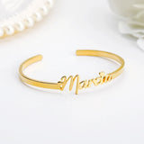 Personalized Name Cuff Bracelet for Women