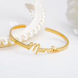 Personalized Name Cuff Bracelet for Women