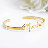 Personalized Name Cuff Bracelet for Women