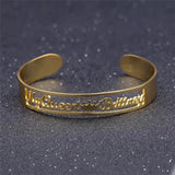 Personalized Name Cuff ID Nameplate Bangle Stainless Steel Heart Bracelet