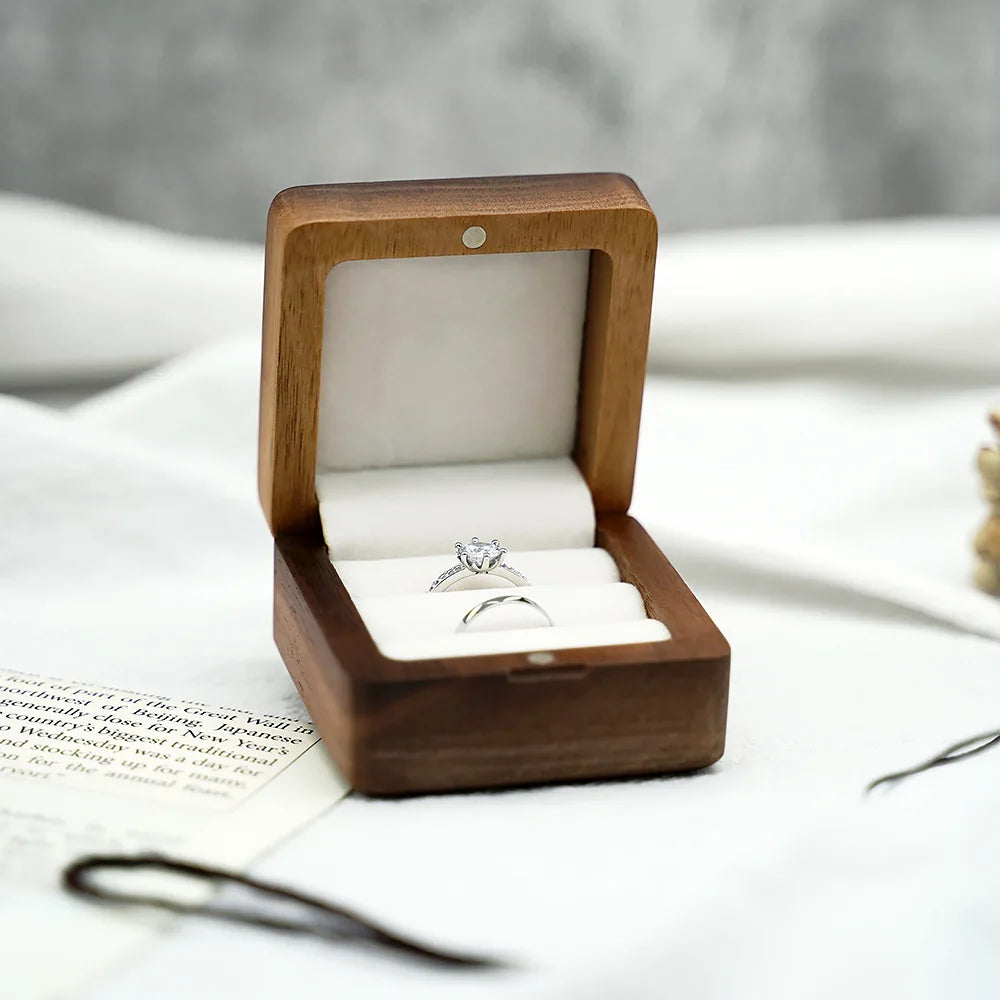 Personalized Wedding Ring Storage Box