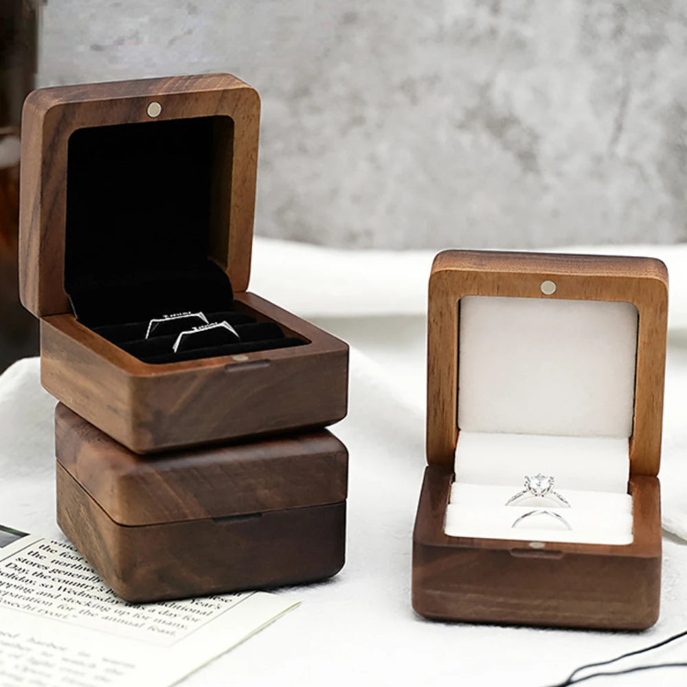 Personalized Wedding Ring Storage Box