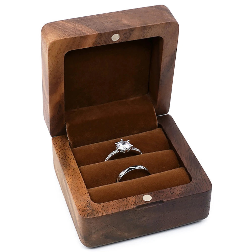 Personalized Wedding Ring Storage Box