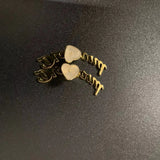 Personalized Initial Letter Stud Earrings Stainless Steel Earring Jewelry
