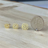 Custom Name Earrings Stainless Steel Initials Letters Jewelry