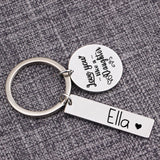 Love You Like a Daughter Keychain