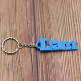 Custom Name Keychain Stainless Steel Pendant Keychains for Women