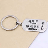 Personalized Name Keychain for Couples