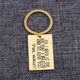 Personalized Couples Keychain Engraved: All I Need Is The Air That I Breathe