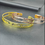 Custom Name Bangle Stainless Steel Cuff