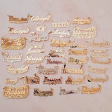 Custom Name Necklace 18k Plated Pendant Stainless Steel Gift