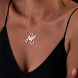 Custom Name Necklace Stainless Steel Women's Nameplate Jewelry